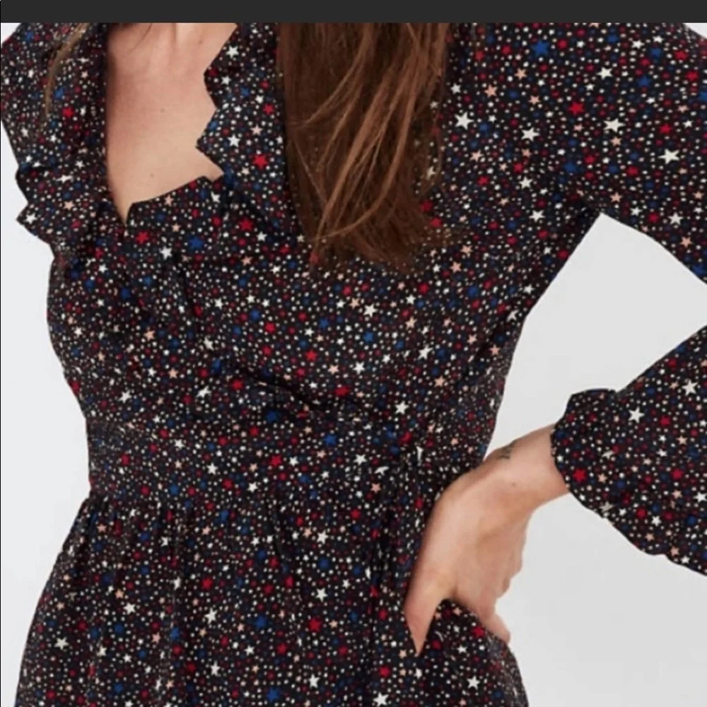 Madewell Silk Tie Blouse - Picture 3 of 9